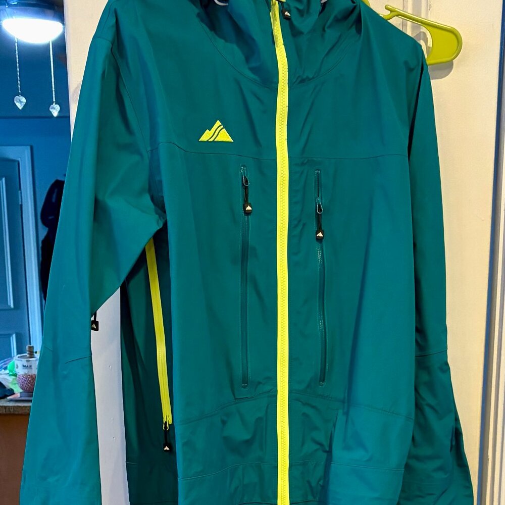NWOT Large Men Strafe SKI Nomad 3L shell 1-pc jumpsuit jacket hooded Snowboard